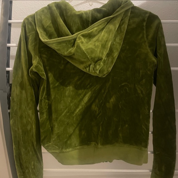 Juicy couture green vintage velour jacket - Picture 6 of 6